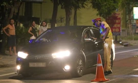 Một giáo viên dạy lái xe ở Quảng Bình vi phạm nồng độ cồn 