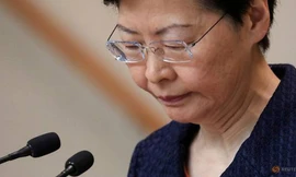 Trưởng đặc khu Hong Kong Carrie Lam. (Ảnh: Reuters)