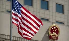 Đạo luật về Dân chủ và nhân quyền Hong Kong được Tổng thống Mỹ Donald Trump ký hôm 27/11. (Ảnh: AP)