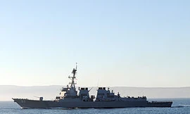 Tàu khu trục USS Peble của Mỹ. (Ảnh: Wikipedia)