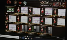 Một trang đánh bạc trực tuyến ở Philippines nhắm vào người Trung Quốc. (Ảnh: SCMP)