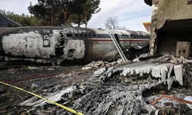 Máy bay Iran gặp nạn khi đang chở thịt