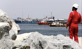 Quang cảnh cảng Fujairah của UAE. (Ảnh: Reuters)