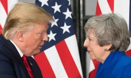 Tổng thống Mỹ Donald Trump và Thủ tướng Anh Theresa May