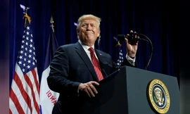 Tổng thống Mỹ Donald Trump. (Ảnh: Reuters)