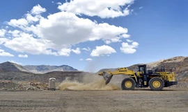 Một cơ sở khai thác đất hiếm ở California. (Ảnh: Reuters)