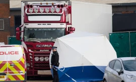 Chiếc xe tải của hãng GTR bị phát hiện chở 39 người thiệt mạng