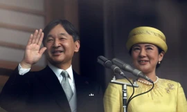 Nhà vua Nhật Bản Naruhito và Hoàng hậu Masako. (Ảnh: Reuters)