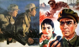 Poster của một số phim chống Mỹ của Trung Quốc. (Ảnh: ABC)