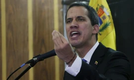 Tổng thống tự phong Juan Guaido. (Ảnh: AP)