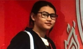 Ảnh chân dung Lê Thị Diệu Linh do cảnh sát Anh cung cấp