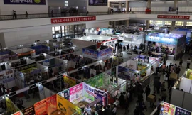 Một hình ảnh về hội chọ do Đại sứ quán Nga đưa lên mạng. (Ảnh: NK News)