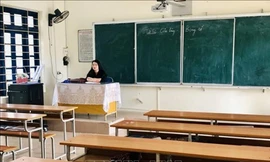 Thầy hiệu trưởng viết tâm thư vận động 600 học sinh Quảng Ninh đi học lại