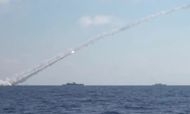 Nga bắn tên lửa sống bên ngoài Na Uy giữa tập trận lớn của NATO