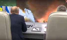 Cùng Putin xem sức mạnh hủy diệt của tên lửa siêu thanh Avangard