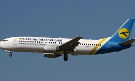 Một chiếc máy bay của hàng không Ukraine