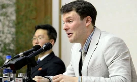 Otto Warmbier, sinh viên người Mỹ qua đời năm 2017 sau khi được trả tự do từ một nhà tù Triều Tiên. (Nguồn: AFP)