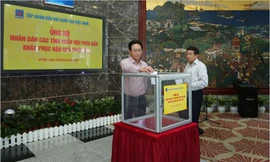 PVN tổ chức quyên góp ủng hộ nhân dân các tỉnh miền núi phía Bắc bị thiệt hại do bão lũ tháng 6/2018