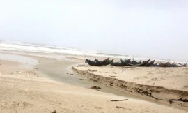 Bãi biển nơi phát hiện thi thể. Ảnh: Dân trí 