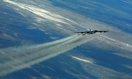  Máy bay ném bom chiến lược B-52 của Hoa Kỳ. Ảnh: Flickr/ AF GlobalStrike