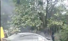 Trung Quốc: Ô tô lao vào trạm xe buýt 9 người thiệt mạng