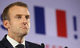 Tổng thống Pháp Emmanuel Macron.