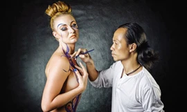 Các hoạ sĩ nói về 'ranh giới nhạy cảm' trong body painting