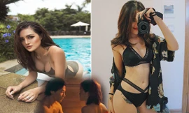 Nhan sắc bốc lửa của sao nữ đóng cảnh nóng 100% với Bảo Sơn