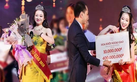 Cận cảnh nhan sắc tân Hoa khôi Học viện Ngoại Giao 2018 