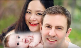 Lan Phương vừa sinh con gái đầu lòng cho chồng Tây