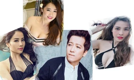 'Đọ' dáng bikini của Nhã Phương và bạn gái tin đồn của Trường Giang