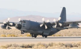 Máy bay vận tải quân sự C-130 Hercules. Ảnh: AP 