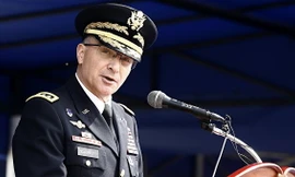 Tư lệnh Tổ chức Hiệp ước Bắc Đại Tây Dương (NATO) ở châu Âu, tướng Curtis Skaparotti. Ảnh: AP 