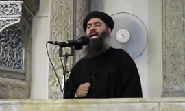 Thủ lĩnh tối cao của “Nhà nước Hồi giáo” (IS) Abu Bakr al-Baghdadi. Ảnh: AP