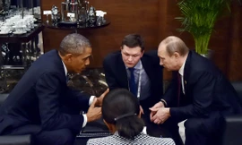 Tổng thống Nga Vladimir Putin (phải) và người đồng cấp Mỹ Barack Obama có thể hội đàm bên lề hội nghị G20 tại Trung Quốc. Ảnh: Tass