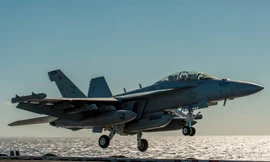 Máy bay tấn công EA-18G Growler. Ảnh: US Navy 