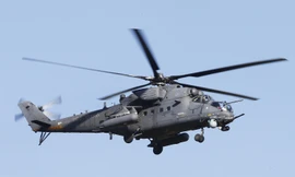 Trực thăng chiến đấu đa năng Mi-35M. Ảnh: Tass