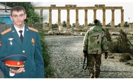 [ẢNH] Đặc nhiệm Nga gọi bom diệt IS 'hòa mình vào đất mẹ'