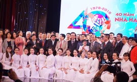 Phó Thủ tướng Vũ Đức Đam đến phát biểu tại lễ kỷ niệm