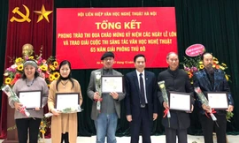 Các tác giả nhận giải A cũng chỉ có mức tiền thưởng 500 ngàn đồng 