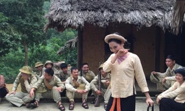 Lương Nguyệt Anh trong "Bộ đội về làng"