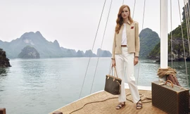Hình ảnh Hạ Long trong chiến dịch quảng bá thương hiệu mới nhất của Louis Vuiton