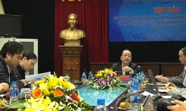 Hội đồng Lý luận, phê bình Văn học nghệ thuật Trung ương tổ chức hội thảo khoa học mổ xẻ quá trình xã hội hoá. Ảnh: Nguyên Khánh