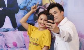 Chí Thiện-Bảo Thanh bắt cặp trong "Ngày ấy mình đã yêu". Ảnh: Bảo Hân