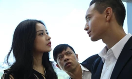 Chi Pu và Kim Lý luôn có kỳ đà cản mũi Thái Hoà trong "Vệ sĩ Sài Gòn"