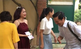 Hậu trường cảnh cô Xuyến mời cưới ở nhà ông Sơn