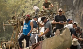 Hậu trường đoàn làm phim Kong khi quay tại Việt Nam