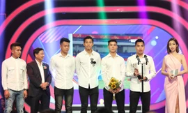 Đội tuyển U23 trở thành Nhân vật của năm tại VTV Awards 2018