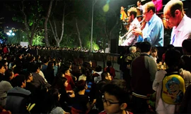 Hoà nhạc năm 2017 ở Bờ Hồ từng thu hút hàng nghìn người theo dõi