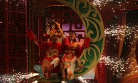 Màn báo cáo đôi của Quang Thắng-Vân Dung tại Táo quân 2019